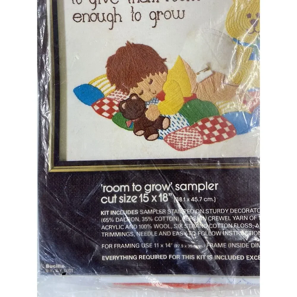 Vintage Bucilla Needlecraft Kit 